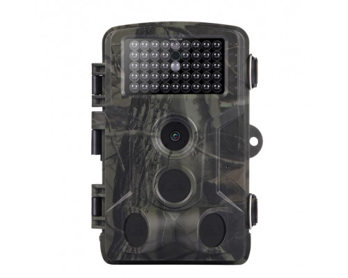 Фотопастка Suntek HC-802A з датчиком руху та нічним зніманням, огляд 120°, захист IP65, дальність 20м — ідеальна камера для охорони.