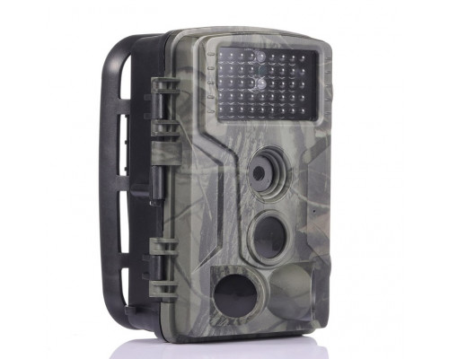 Фотопастка Suntek HC-802A з датчиком руху та нічним зніманням, огляд 120°, захист IP65, дальність 20м — ідеальна камера для охорони.