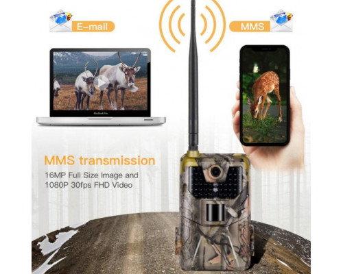 Фотопастка Suntek HC 900M/G з GSM-модулем, передача даних через MMS, нічне фото і відео знімання, датчик руху.