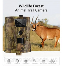 Фотопастка HT001B з датчиком руху та нічною зйомкою, Full HD 1080P, захист IP54