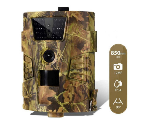 Фотопастка HT001B з датчиком руху та нічною зйомкою, Full HD 1080P, захист IP54