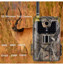 Фотопастка Suntek HC 900M з кутом огляду 120°, GSM модуль G2, нічна зйомка та датчик руху.