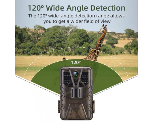 Фотопастка Suntek HC-910A – надійний пристрій для спостереження з високою роздільною здатністю та чутливим датчиком руху.