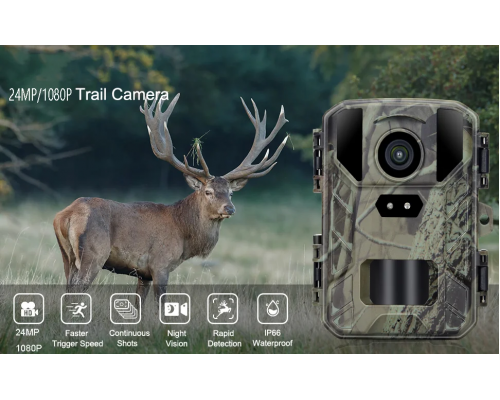 Фотоловушка Suntek Mini 800, 24 МП, 1080P