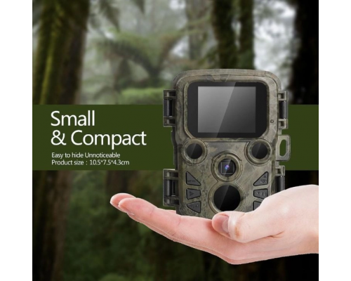 Фотопастка Mini 301: компактність, якісна зйомка, інфрачервоне підсвічування