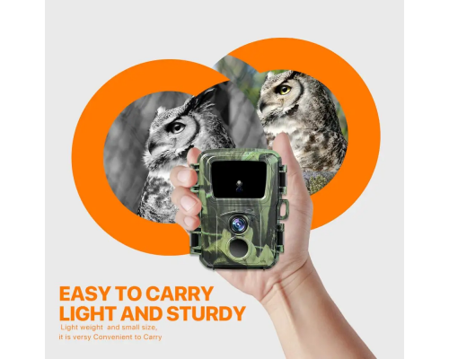 Фотопастка Suntek Mini 600: датчик руху, нічна зйомка, захист IP65