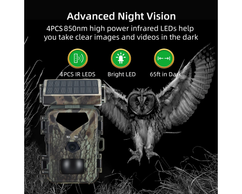 Модель 2024 року. Фотоловушка Suntek Mini700, 20 м, захист IP65