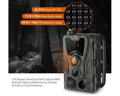 Фотопастка Suntek WiFi 801 Pro - Камера для спостереження з WiFi