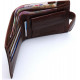 Чоловічий портмоне з натуральної шкіри ST Leather B104 Коричневий
