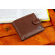 Чоловічий портмоне з натуральної шкіри ST Leather B104 Коричневий