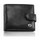 Стильне шкіряне портмоне ST Leather В 103 Чорний