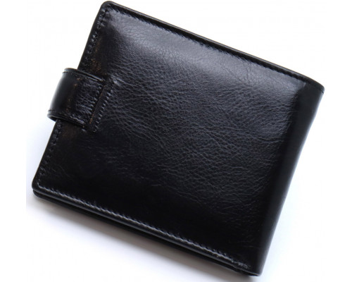 Стильне шкіряне портмоне ST Leather В 103 Чорний