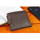 Шкіряне чоловіче портмоне на кнопці ST Leather ST104 Коричневе