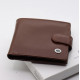 Коричневе чоловіче портмоне з натуральної шкіри з фіксацією ST Leather ST103