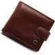 Коричневе чоловіче портмоне з натуральної шкіри з фіксацією ST Leather ST103